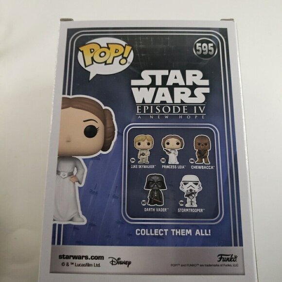 Funko Pop! Star Wars: Star Wars New Classics - Princess Leia - Picture 2 of 2